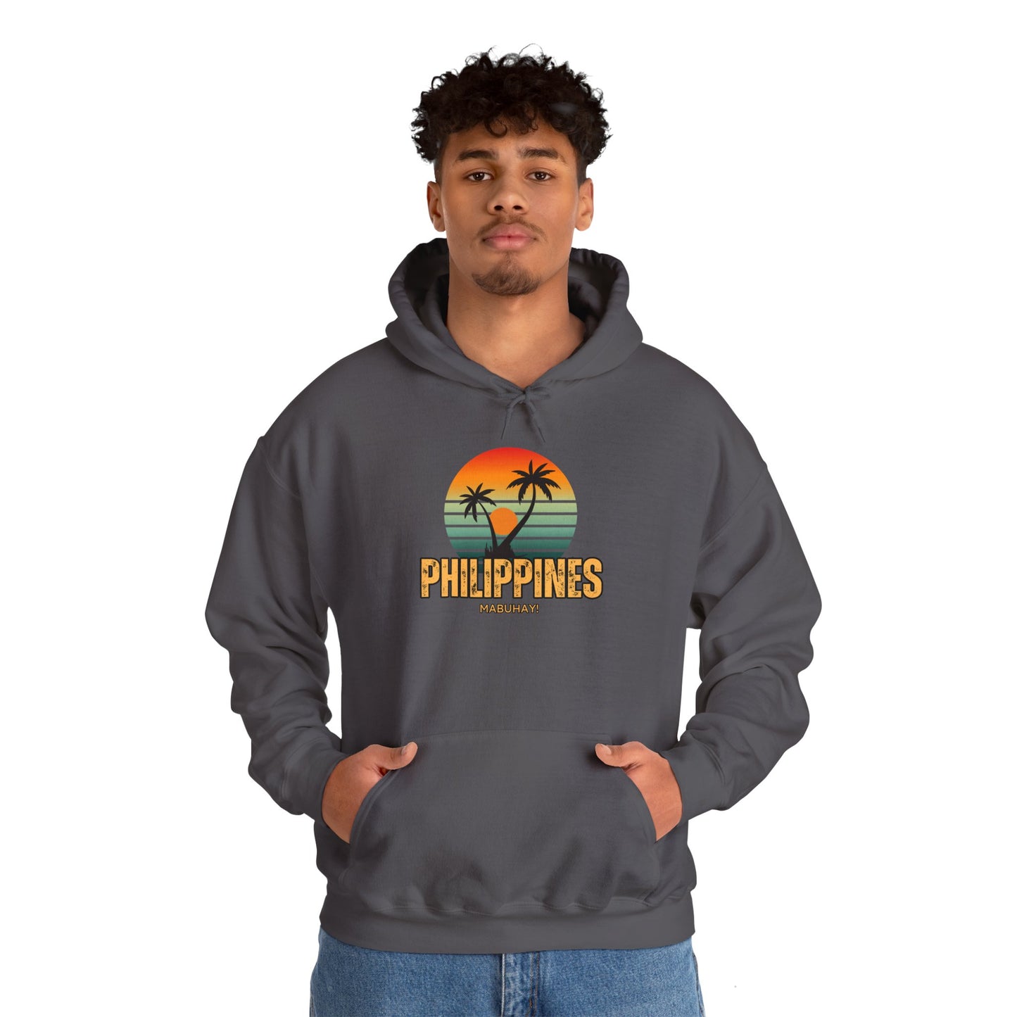 Philippines Sunset Unisex Heavy Blend™ Hooded Sweatshirt