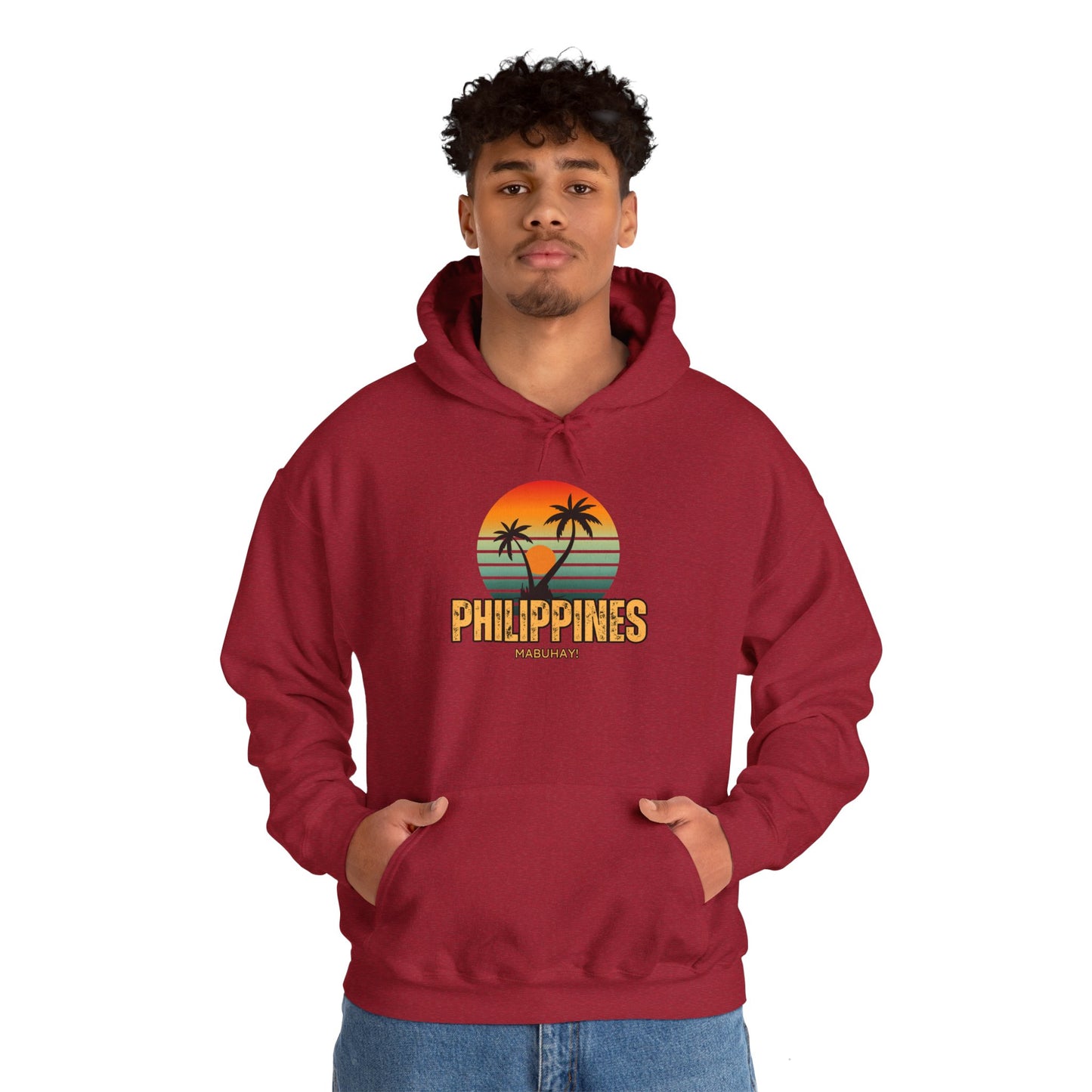 Philippines Sunset Unisex Heavy Blend™ Hooded Sweatshirt