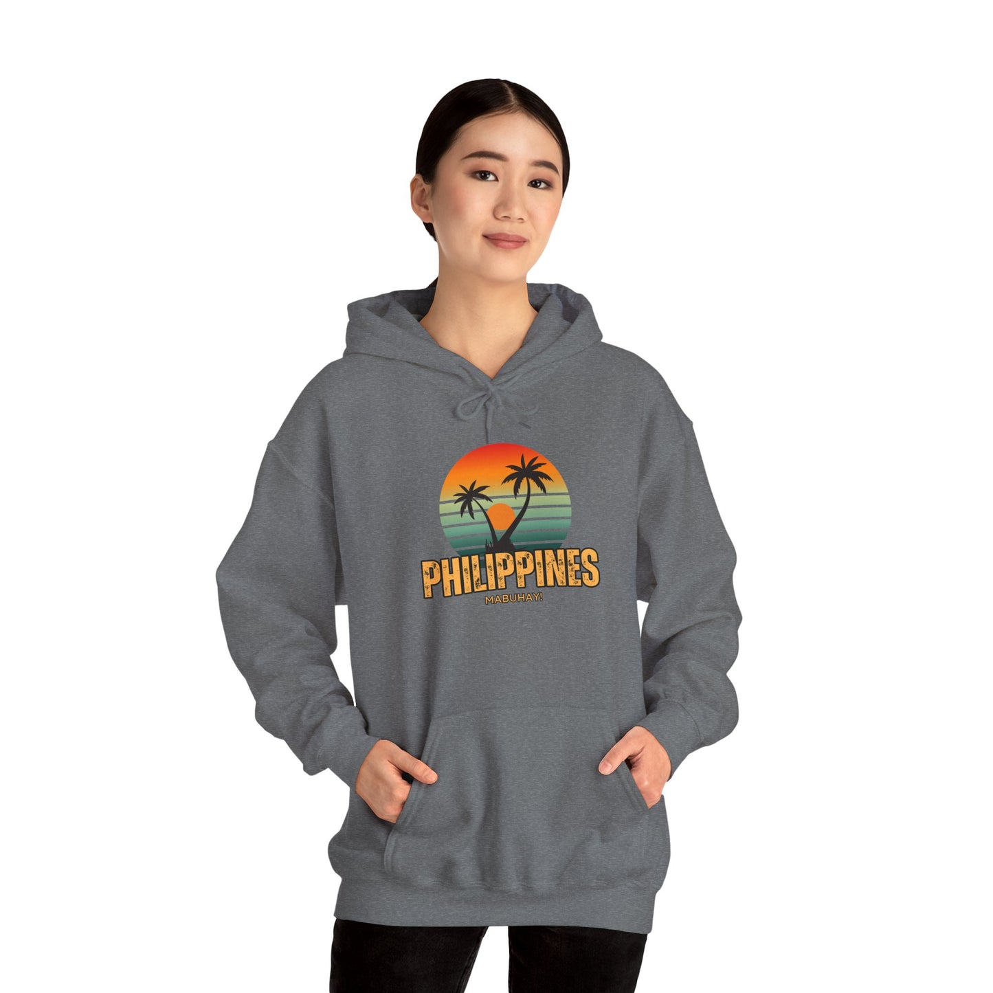 Philippines Sunset Unisex Heavy Blend™ Hooded Sweatshirt