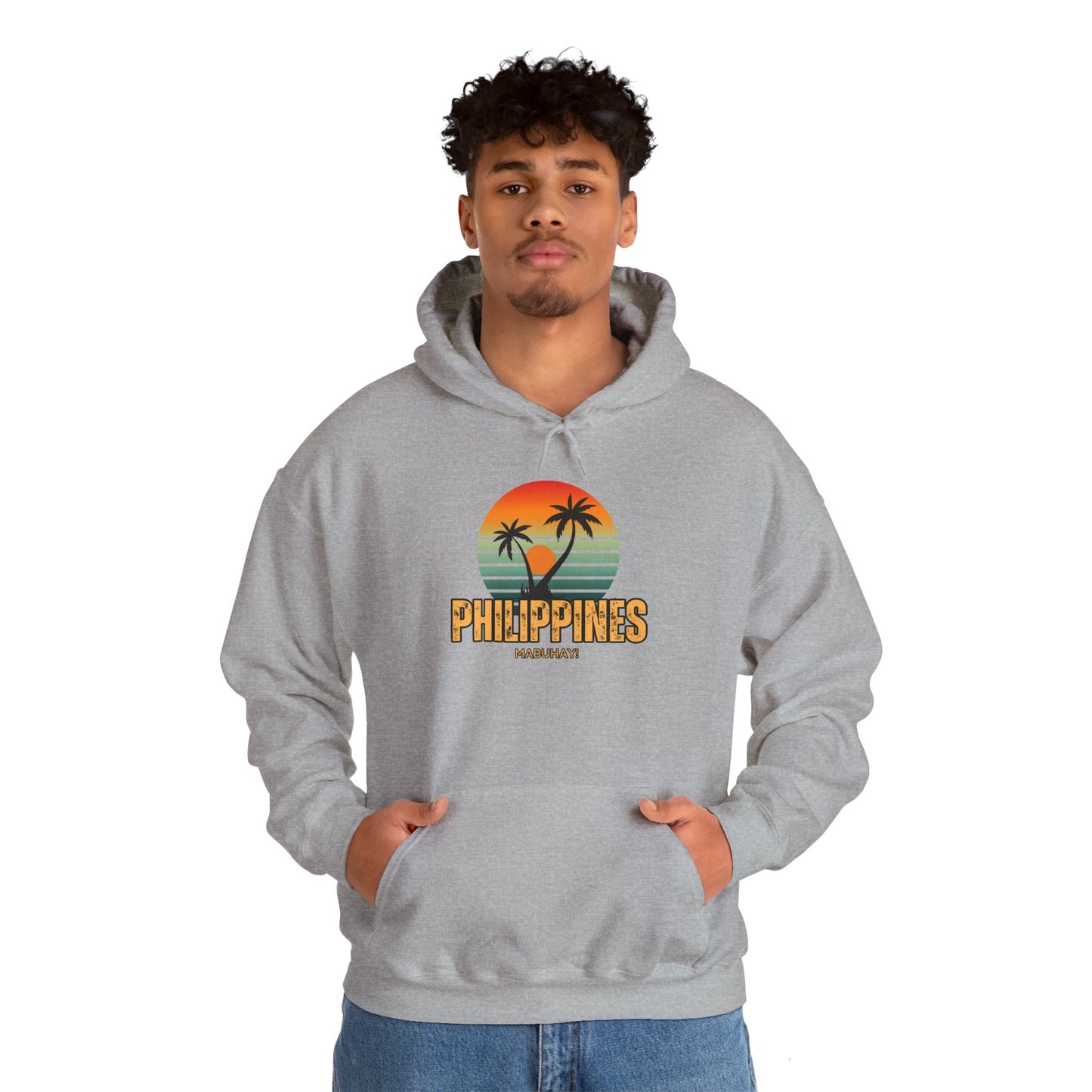 Philippines Sunset Unisex Heavy Blend™ Hooded Sweatshirt