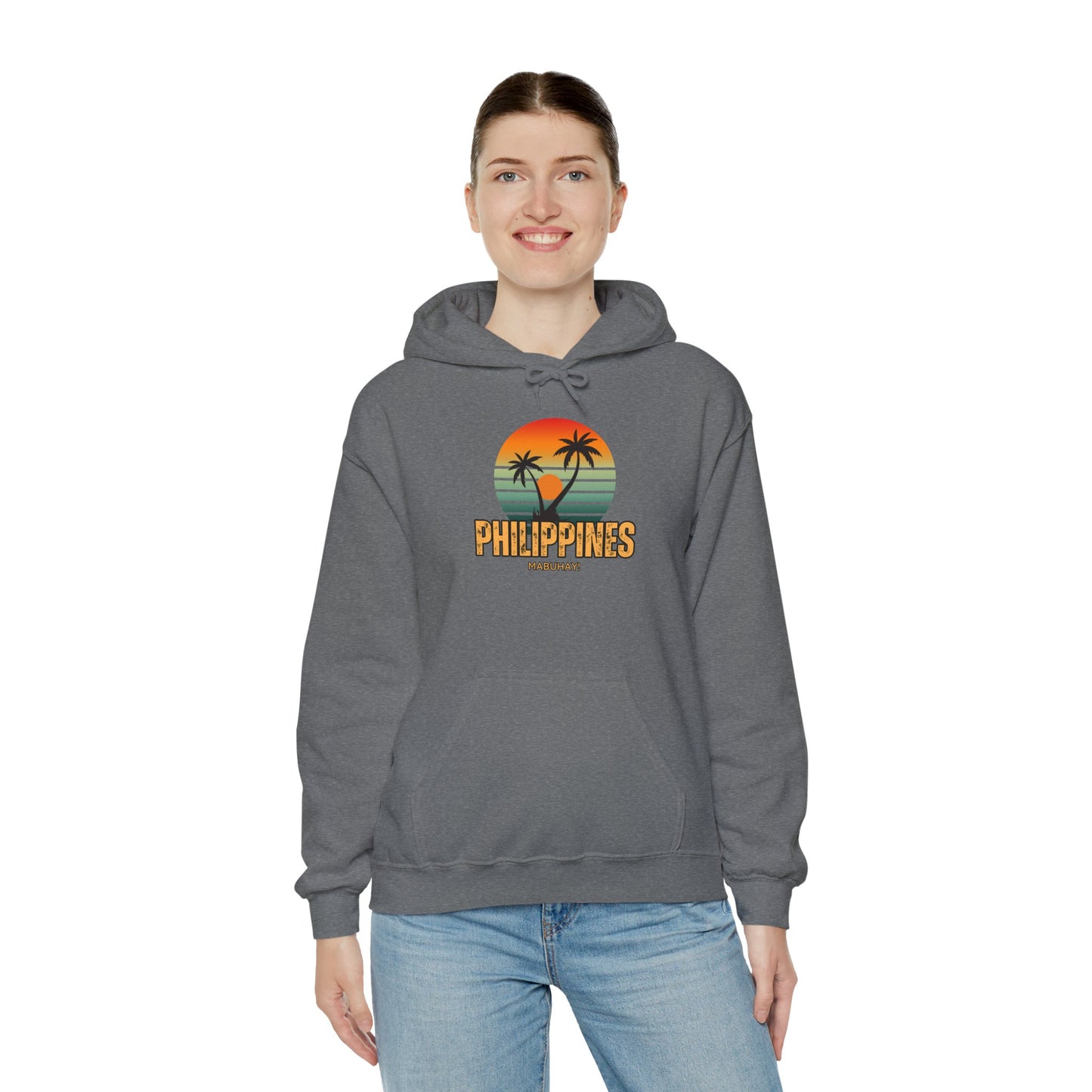 Philippines Sunset Unisex Heavy Blend™ Hooded Sweatshirt