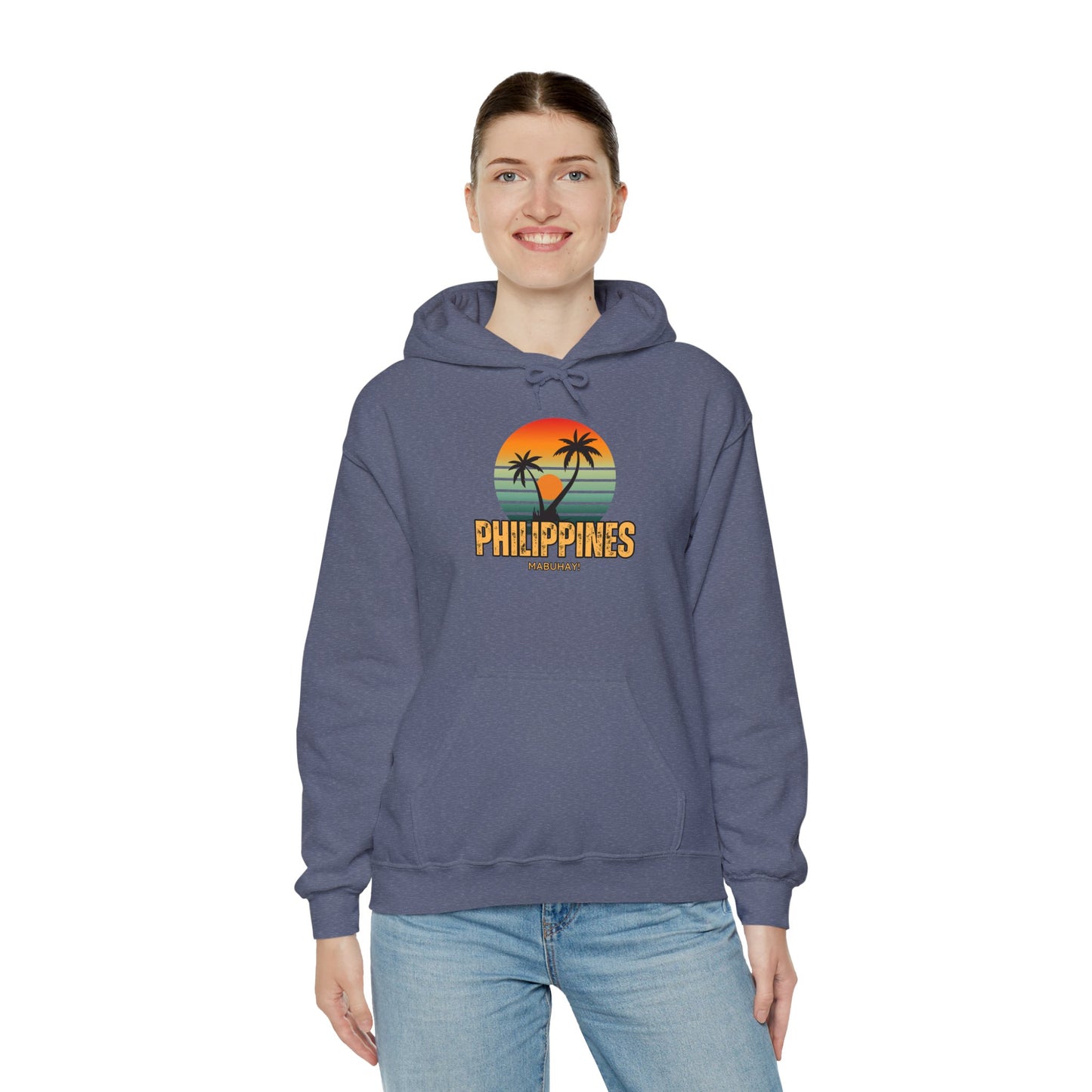 Philippines Sunset Unisex Heavy Blend™ Hooded Sweatshirt