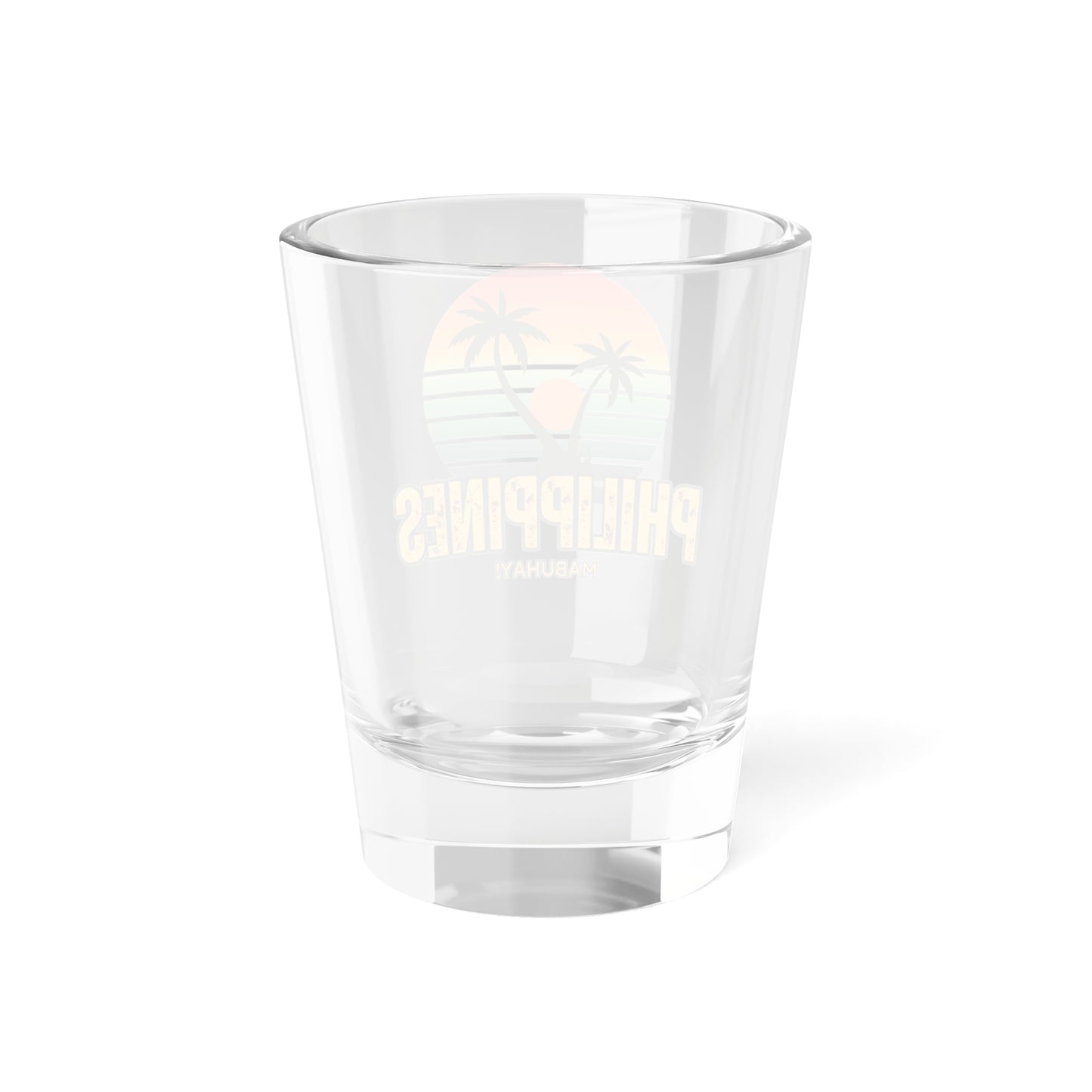 Philippines Sunset Shot Glass - 1.5oz Tropical Drinkware