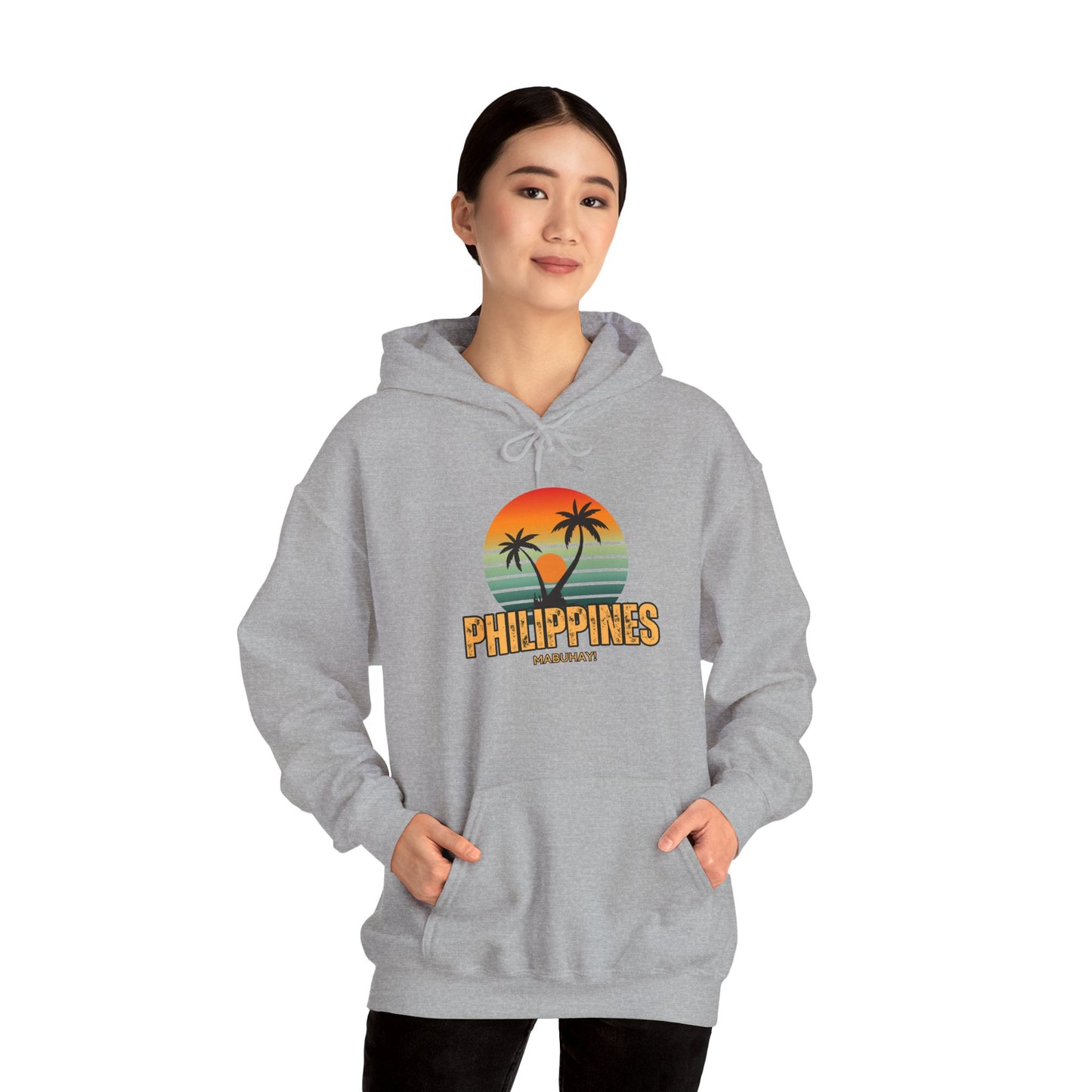 Philippines Sunset Unisex Heavy Blend™ Hooded Sweatshirt