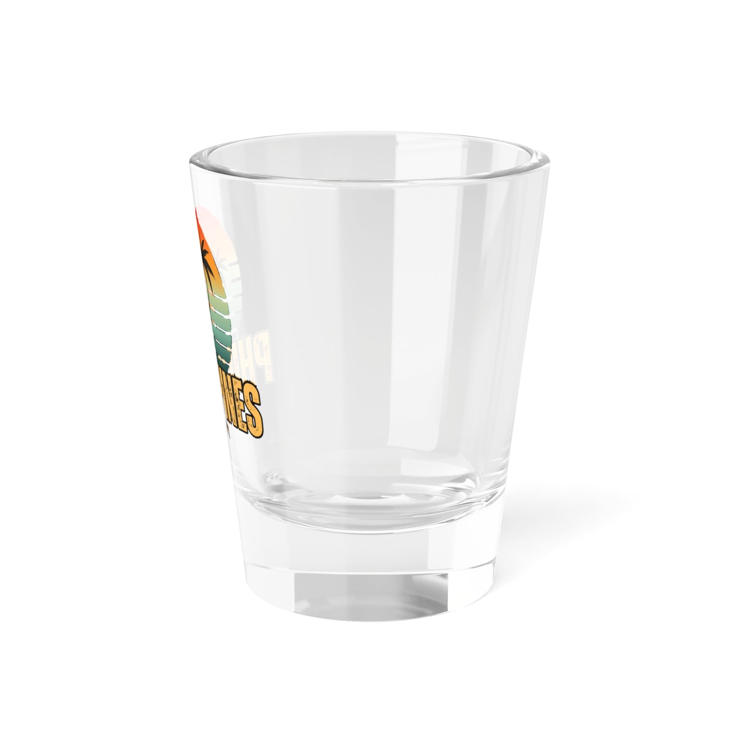 Philippines Sunset Shot Glass - 1.5oz Tropical Drinkware