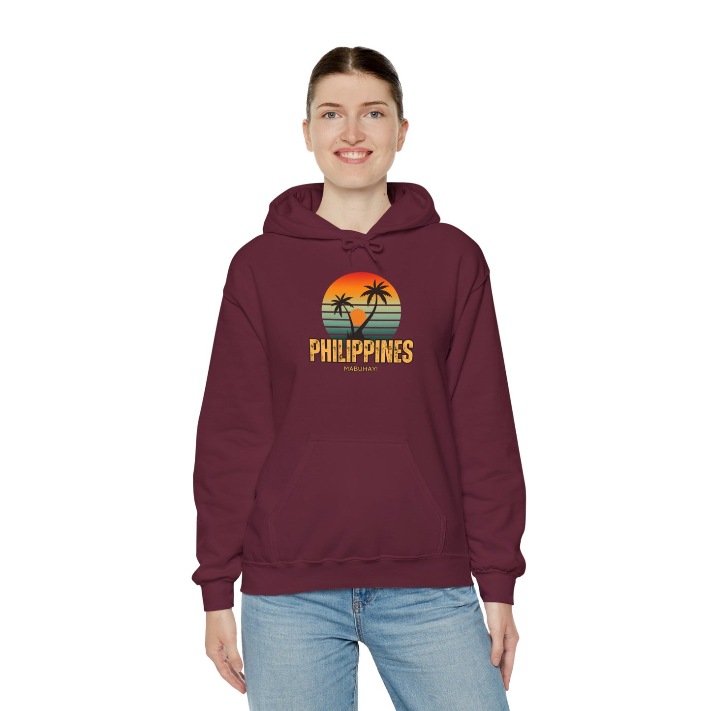 Philippines Sunset Unisex Heavy Blend™ Hooded Sweatshirt